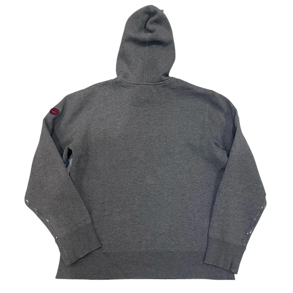 Roots Canada Charcoal Men's Hoodie M - Picture 4 of 6